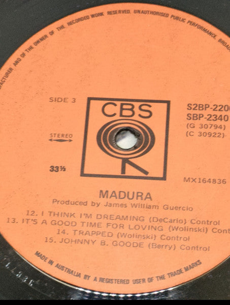 Madura : Madura (2xLP, Album)