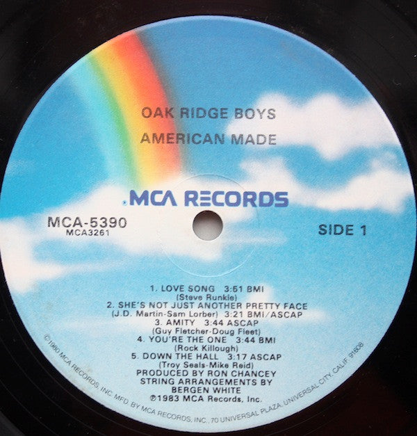 The Oak Ridge Boys : American Made (LP, Album)