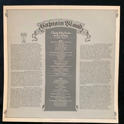 Charles Gerhardt, National Philharmonic Orchestra : Captain Blood — Classic Film Scores For Errol Flynn (LP, Album)