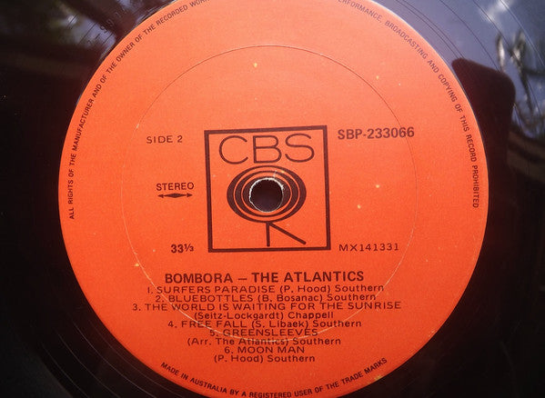 The Atlantics : Bombora (LP, Album)