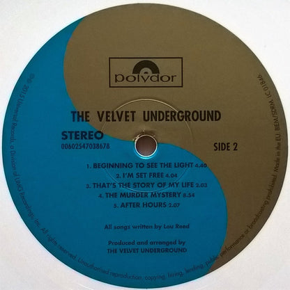 The Velvet Underground : The Velvet Underground (LP, Album, Ltd, RE, Whi)