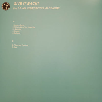 The Brian Jonestown Massacre : Give It Back! (2xLP, Album, RE, RM, RP)