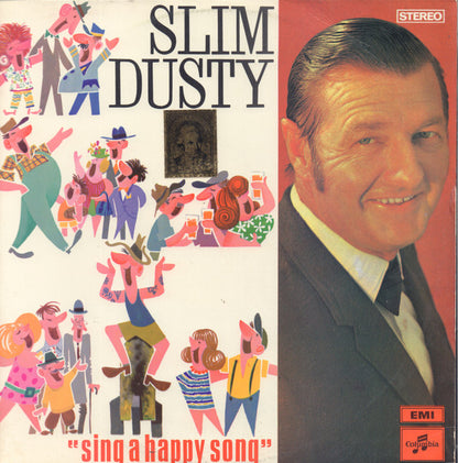 Slim Dusty : Sing A Happy Song (LP, Album)