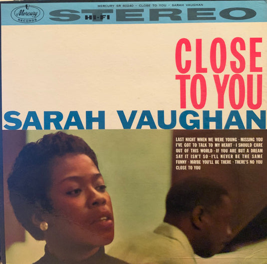 Sarah Vaughan : Close To You (LP, Album)