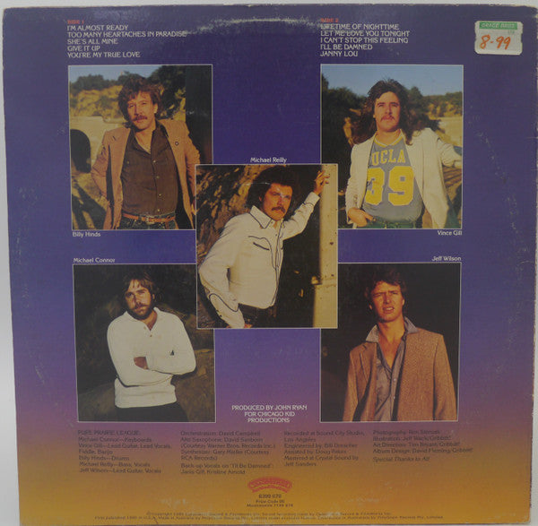 Pure Prairie League : Firin' Up (LP, Album)