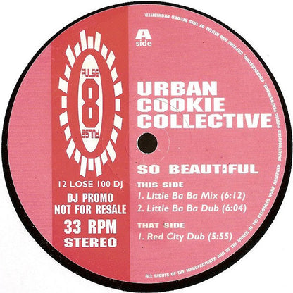 Urban Cookie Collective : So Beautiful (12", Promo)