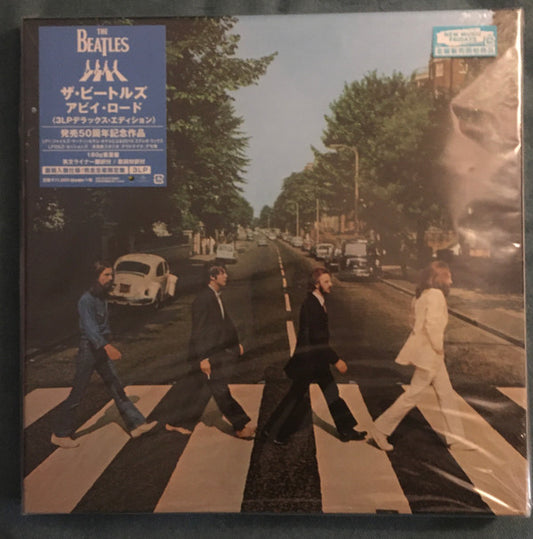 The Beatles : Abbey Road (3LP Anniversary Edition) (LP, RE, 180 + 2xLP, RM, 180 + Box, Dlx, Ltd)