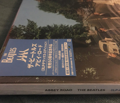 The Beatles : Abbey Road (3LP Anniversary Edition) (LP, RE, 180 + 2xLP, RM, 180 + Box, Dlx, Ltd)