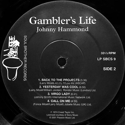 Johnny Hammond : Gambler's Life (LP, RE)