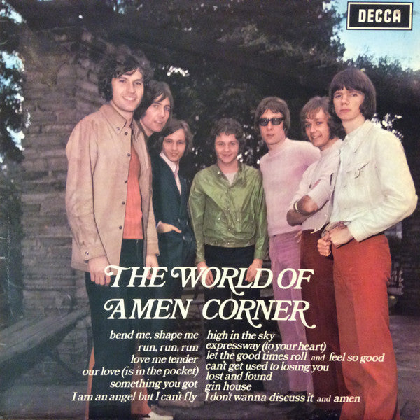 Amen Corner : The World Of Amen Corner (LP, Comp)