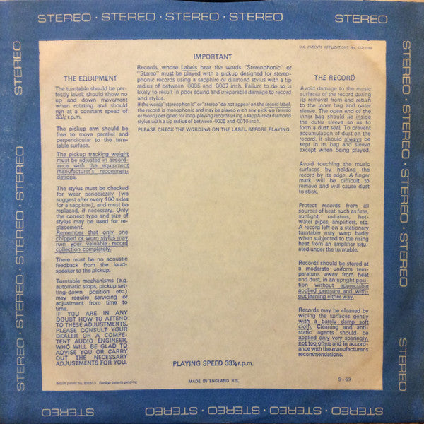 Amen Corner : The World Of Amen Corner (LP, Comp)