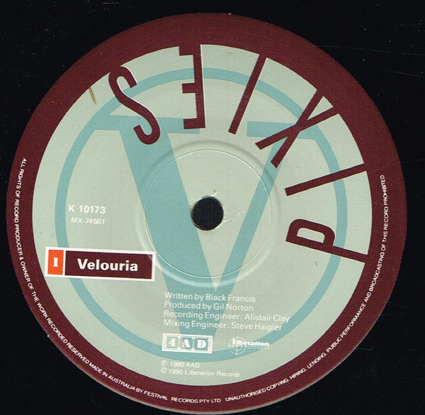 Pixies : Velouria (7", Single)