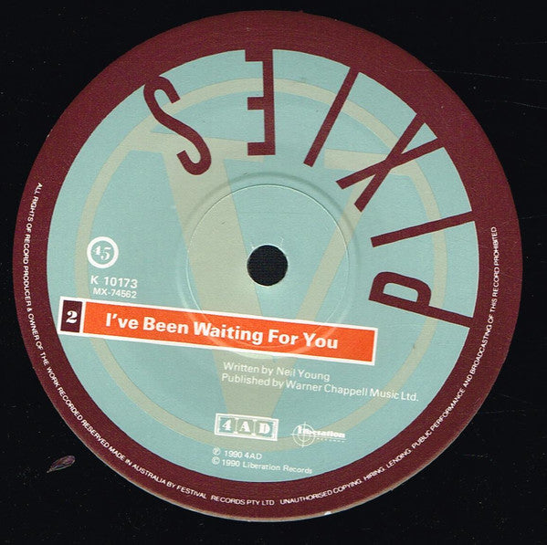 Pixies : Velouria (7", Single)