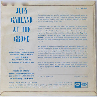Judy Garland with Freddy Martin And His Orchestra : At The Grove (LP, Album, Mono, RE)