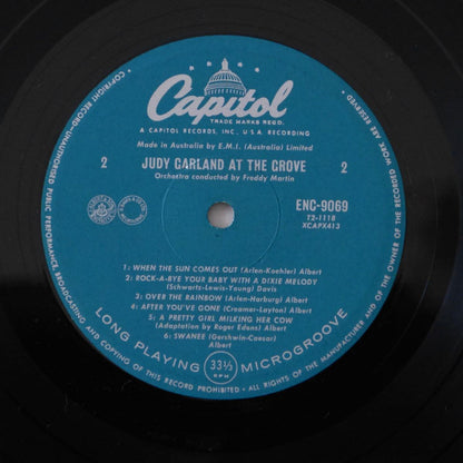 Judy Garland with Freddy Martin And His Orchestra : At The Grove (LP, Album, Mono, RE)