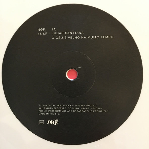 Lucas Santtana : O Céu É Velho Há Muito Tempo (LP, Album, Whi)