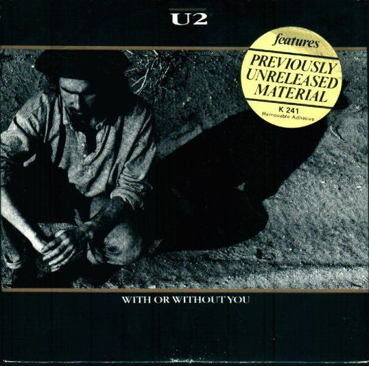 U2 : With Or Without You (7", Single, Ltd)