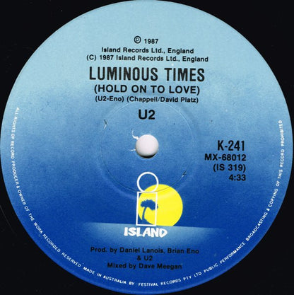 U2 : With Or Without You (7", Single, Ltd)