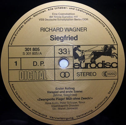 Richard Wagner - Staatskapelle Dresden, Marek Janowski : Siegfried (5xLP + Box)