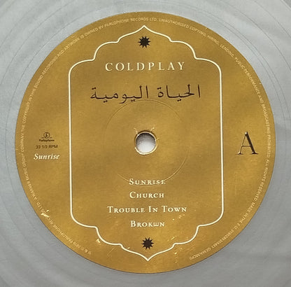 Coldplay : Everyday Life (2xLP, Album, Sil)