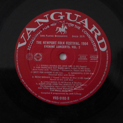 Various : Newport Folk Festival 1964 - Evening Concerts Vol. 2 (LP, Album, Mono)