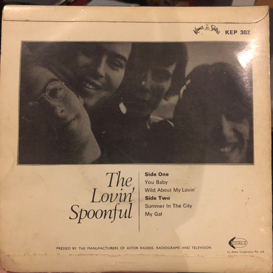 The Lovin' Spoonful : Summer In The City (7", EP)