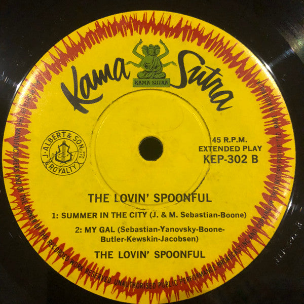 The Lovin' Spoonful : Summer In The City (7", EP)