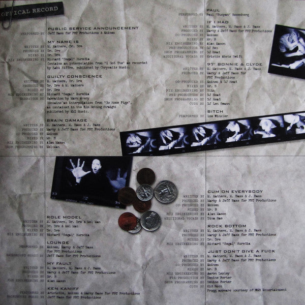 Eminem : The Slim Shady LP (Expanded Edition) (2xLP, Album, RE + LP, Comp)