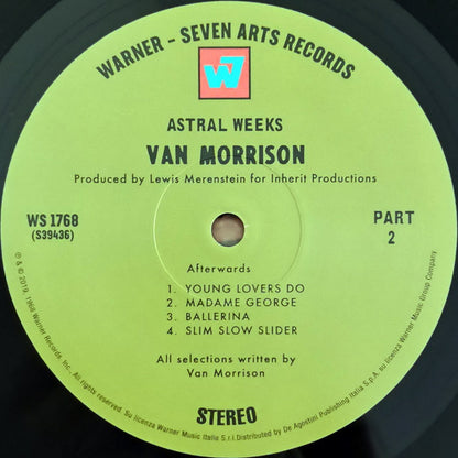 Van Morrison : Astral Weeks (LP, Album, RE, 180)