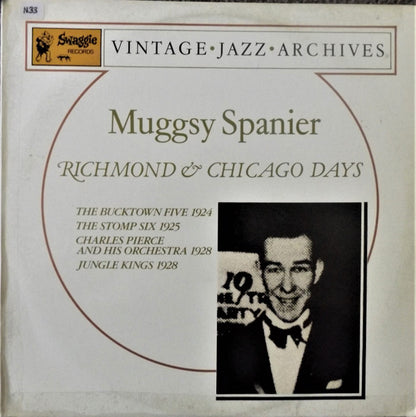Muggsy Spanier : Richmond & Chicago Days (LP, Comp, Mono)