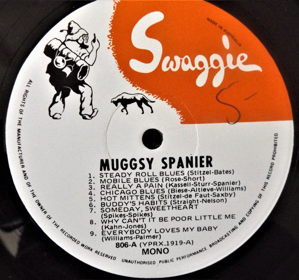 Muggsy Spanier : Richmond & Chicago Days (LP, Comp, Mono)