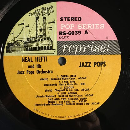 Neal Hefti's Orchestra : Jazz Pops (LP, Album)