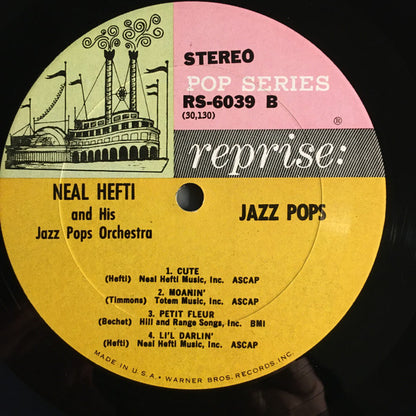Neal Hefti's Orchestra : Jazz Pops (LP, Album)