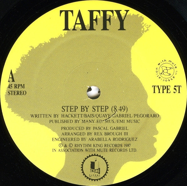 Taffy : Step By Step (12", Single)