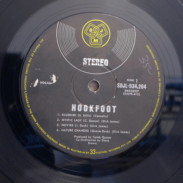 Hookfoot : Hookfoot (LP, Album)