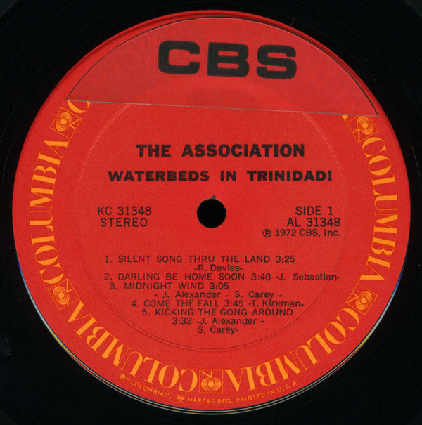 The Association (2) : Waterbeds In Trinidad! (LP, Album, Pit)