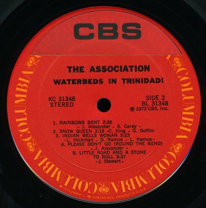The Association (2) : Waterbeds In Trinidad! (LP, Album, Pit)