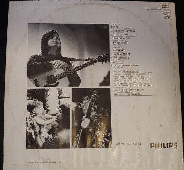Lobo (3) : Just A Singer (LP, Album)