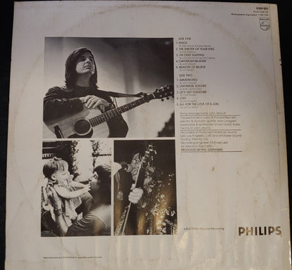 Lobo (3) : Just A Singer (LP, Album)
