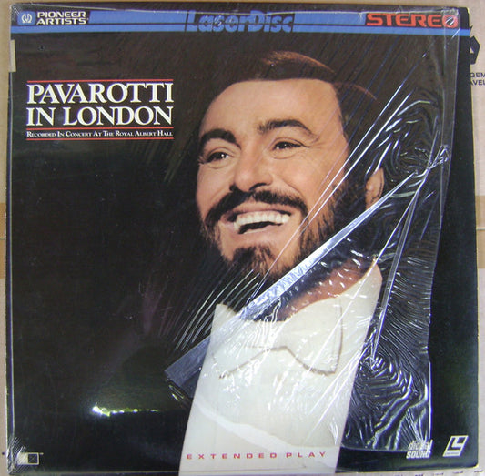 Luciano Pavarotti : Pavarotti In London (Laserdisc, 12", S/Sided, Album, RM, NTSC)