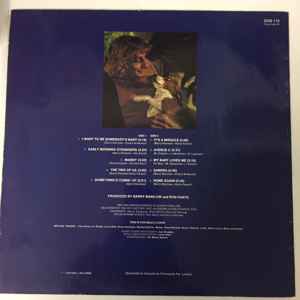 Barry Manilow : Barry Manilow II (LP, Album)