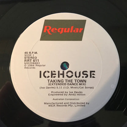 Icehouse : Taking The Town (12", Single)