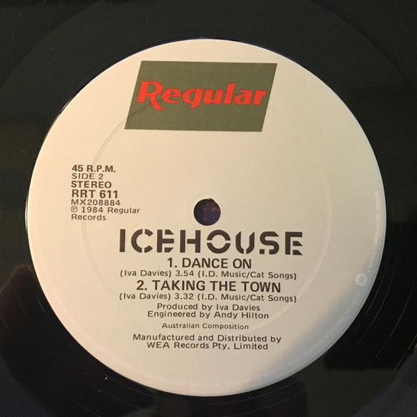 Icehouse : Taking The Town (12", Single)