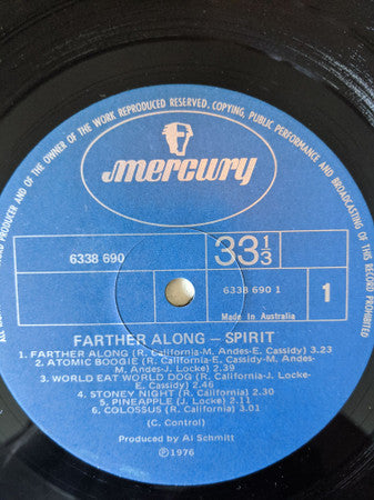 Spirit (8) : Farther Along (LP, Album)