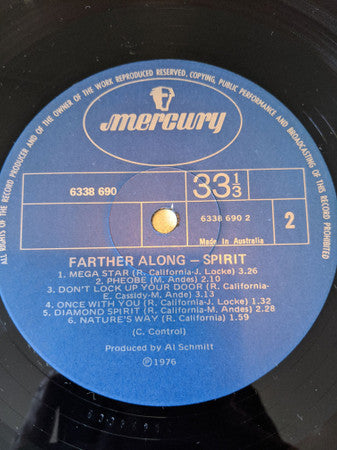 Spirit (8) : Farther Along (LP, Album)