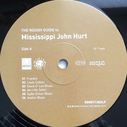 Mississippi John Hurt : The Rough Guide To Mississippi John Hurt (Reborn And Remastered) (LP, Comp, Ltd, RM)