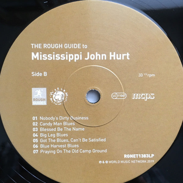 Mississippi John Hurt : The Rough Guide To Mississippi John Hurt (Reborn And Remastered) (LP, Comp, Ltd, RM)