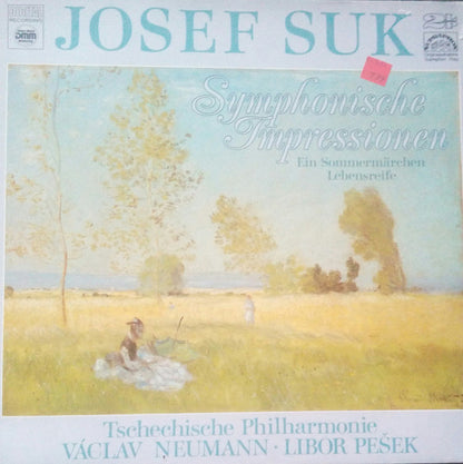 Josef Suk (2), Václav Neumann, Libor Pešek, The Czech Philharmonic Orchestra : Symphonische Impressionen  (2xLP)