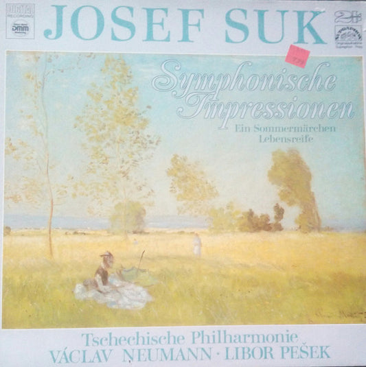 Josef Suk (2), Václav Neumann, Libor Pešek, The Czech Philharmonic Orchestra : Symphonische Impressionen  (2xLP)