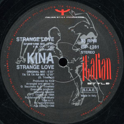 Kina (2) : Strange Love (12")